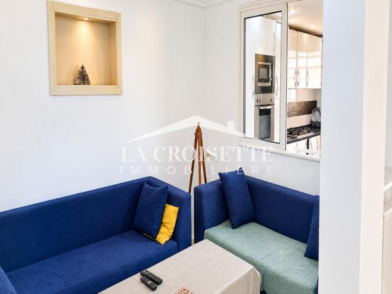 Appartement meublé S+2 vue sur mer à La Marsa